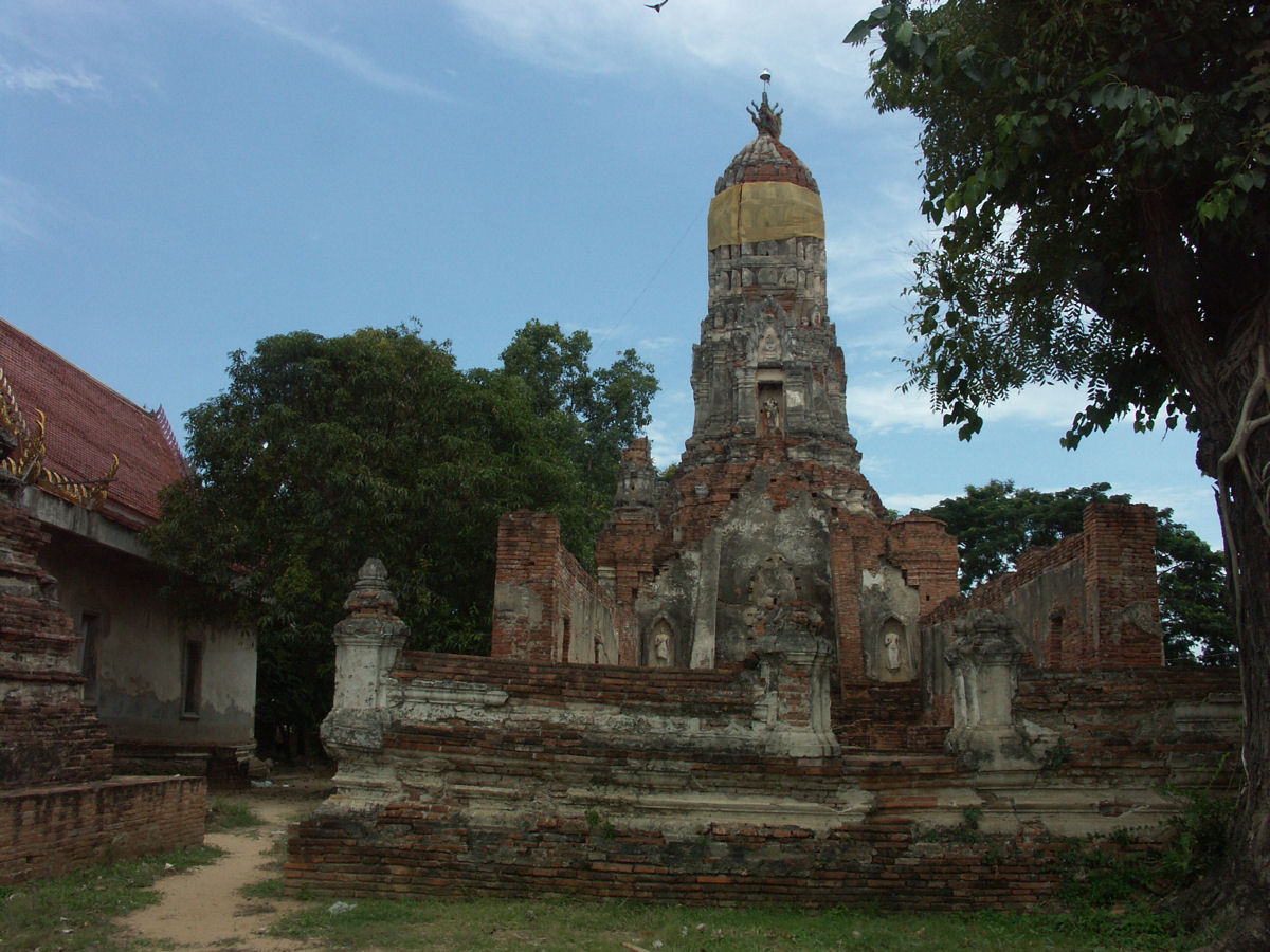 Wat Choeng Thar (วัดเชิงท่า), Ayutthaya, Thailand