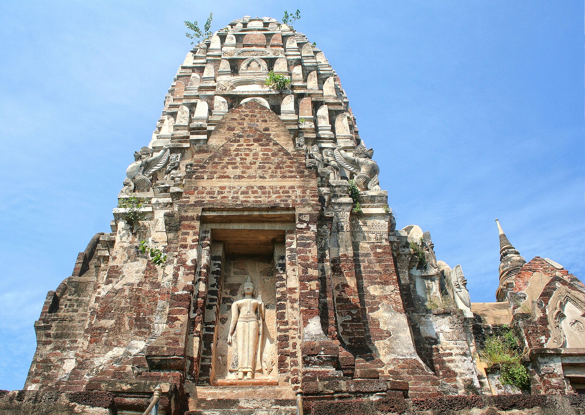 at Wat Ratchaburana, Ayutthaya, Kingdom of Thailand