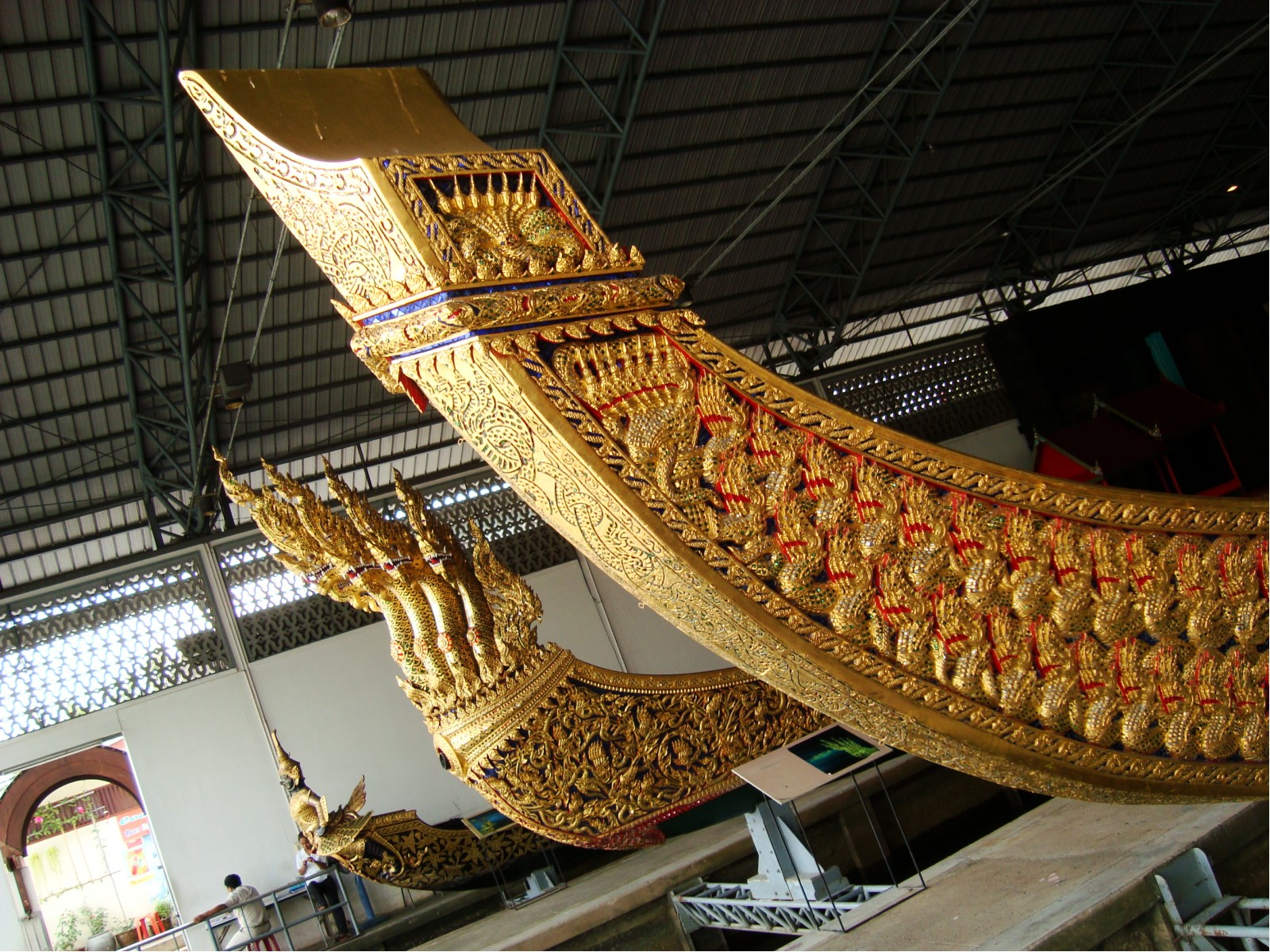 National Museum of Royal Barges in Bangkok Noi District, Bangkok, Thailand.
