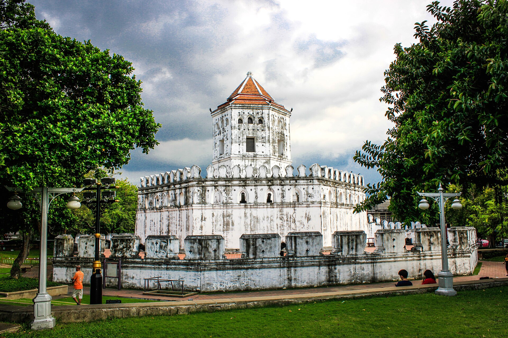 This is a photo of a monument in Thailand identified by the ID
