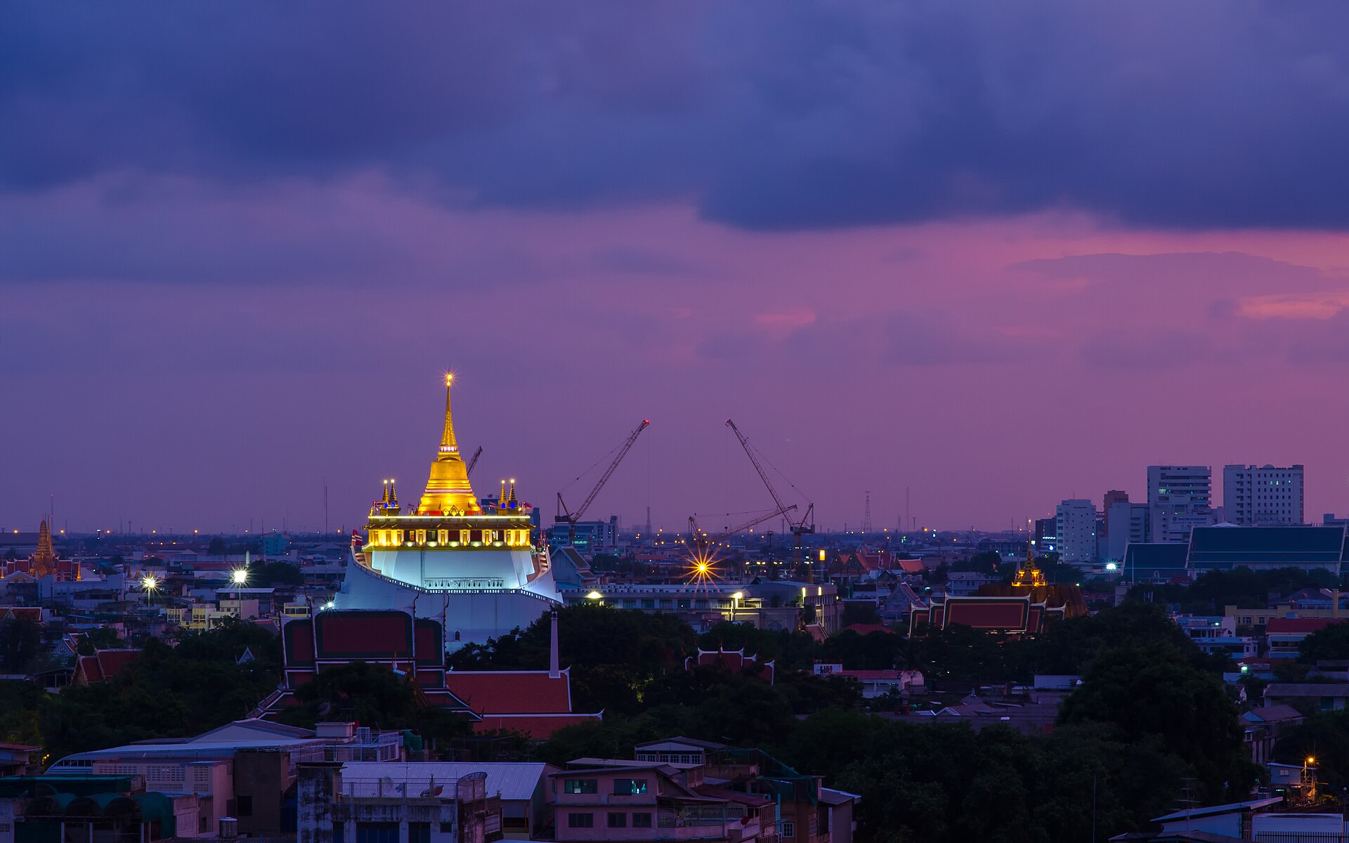 This is a photo of a monument in Thailand identified by the ID