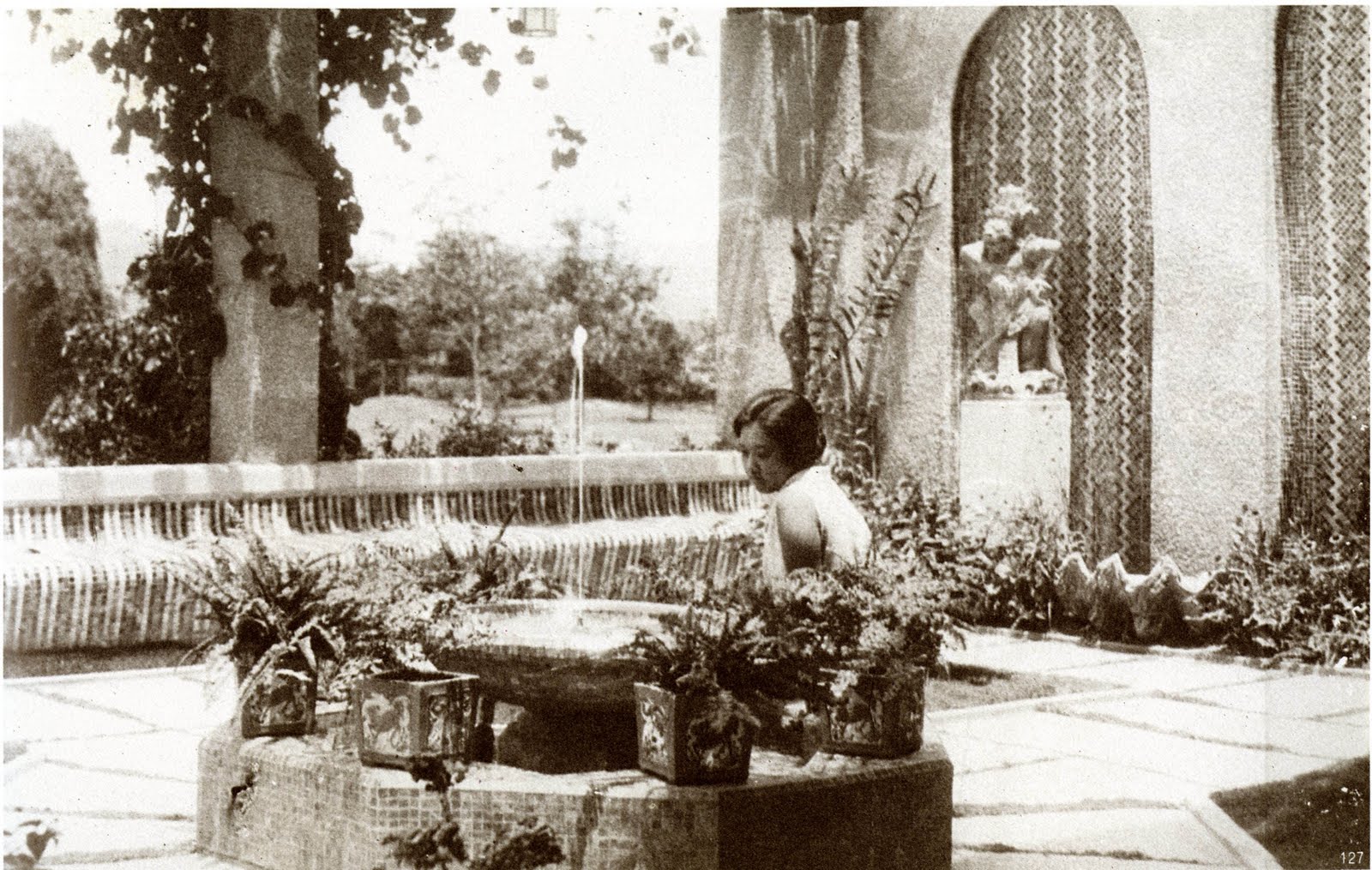 Rambhai Barni at Klai Kangwon Palace, Hua Hin, 1932